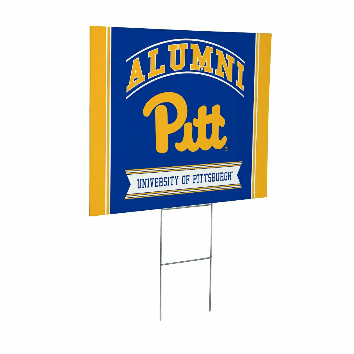 University of Pittsburgh Coroplast Yard Sign Alumni, Collegiate, Home