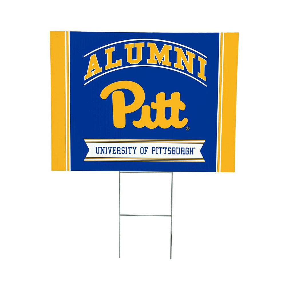 University of Pittsburgh Coroplast Yard Sign Alumni, Collegiate, Home