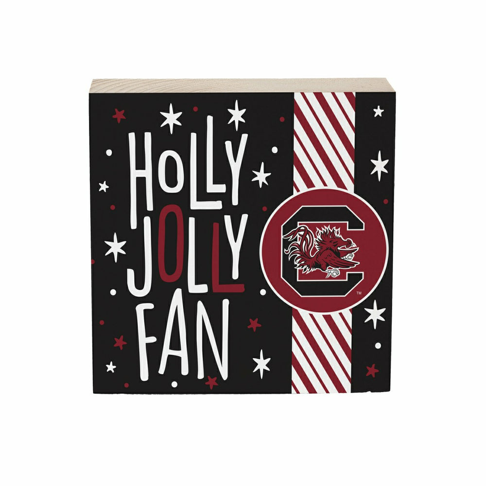 University of South Carolina Block, Holiday, 6x6, Collegiate, Home