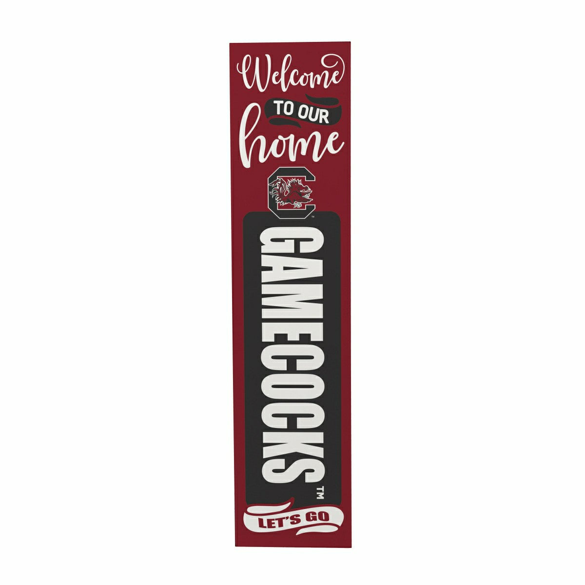47" Double Sided Leaner, University of South Carolina, Halloween, Collegiate, Home