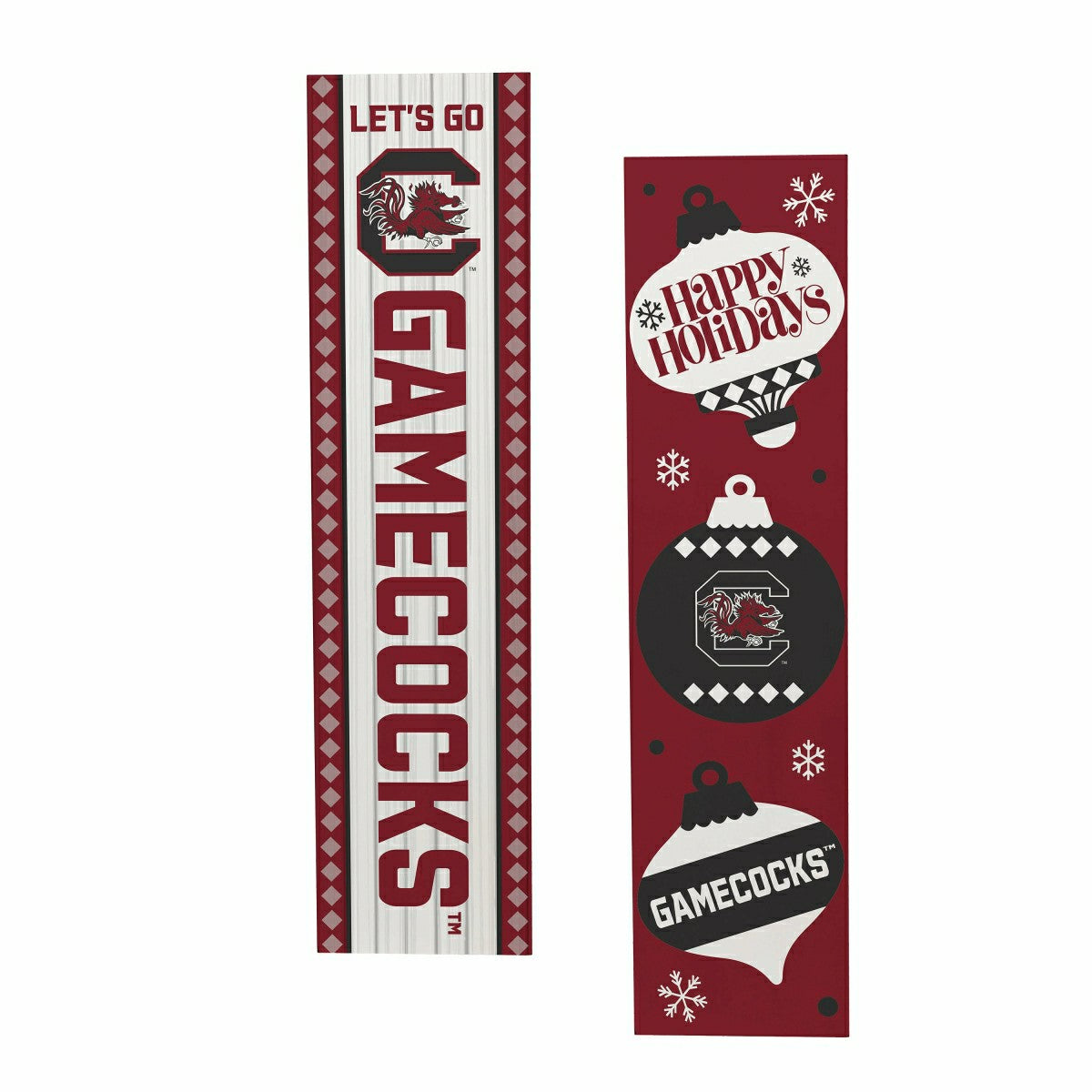 47" Double Sided Leaner, University of South Carolina, Christmas, Collegiate, Home
