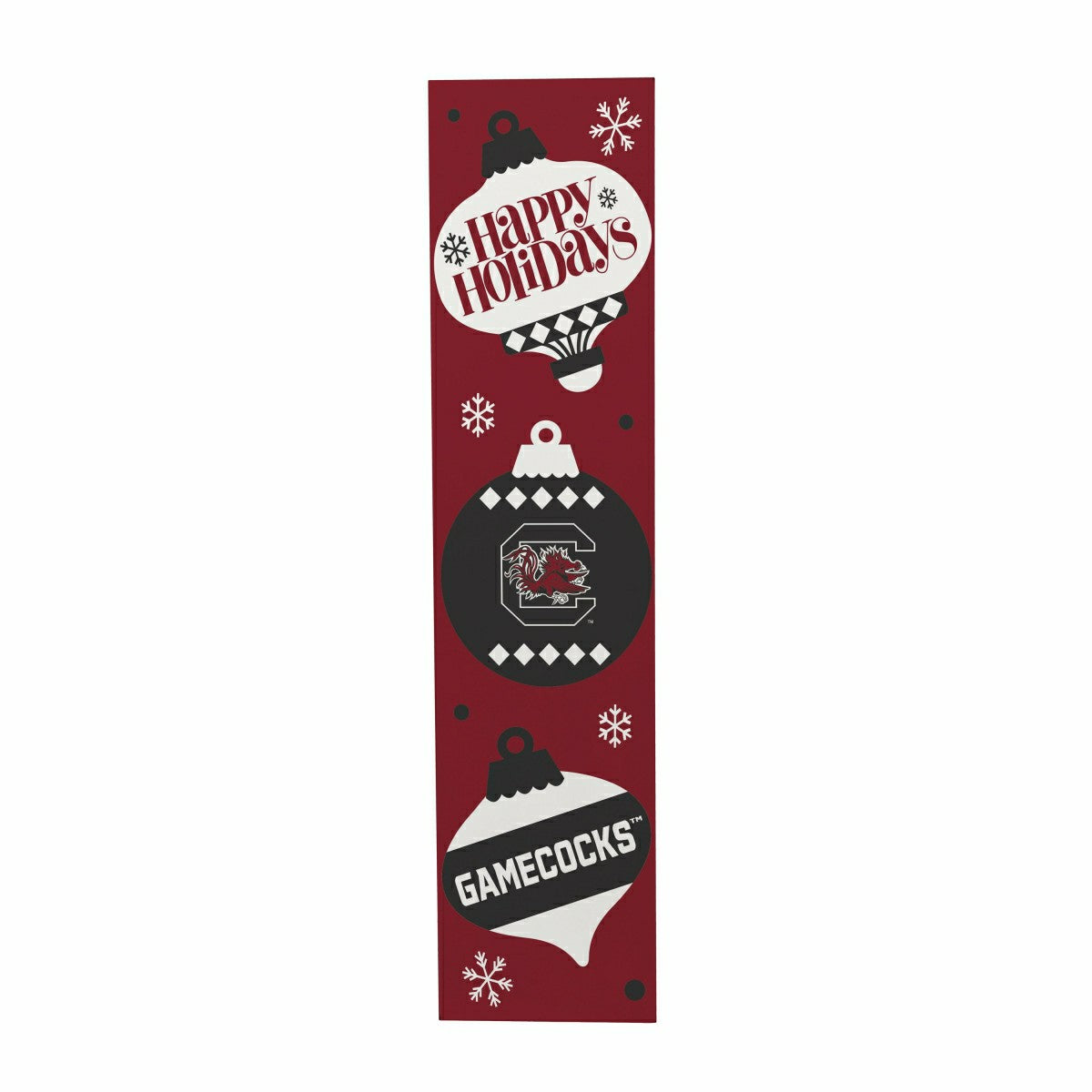 47" Double Sided Leaner, University of South Carolina, Christmas, Collegiate, Home