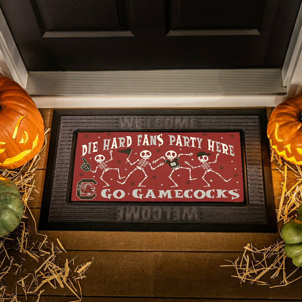 University of South Carolina Flocked Coir Halloween Sassafras Switch M, Collegiate