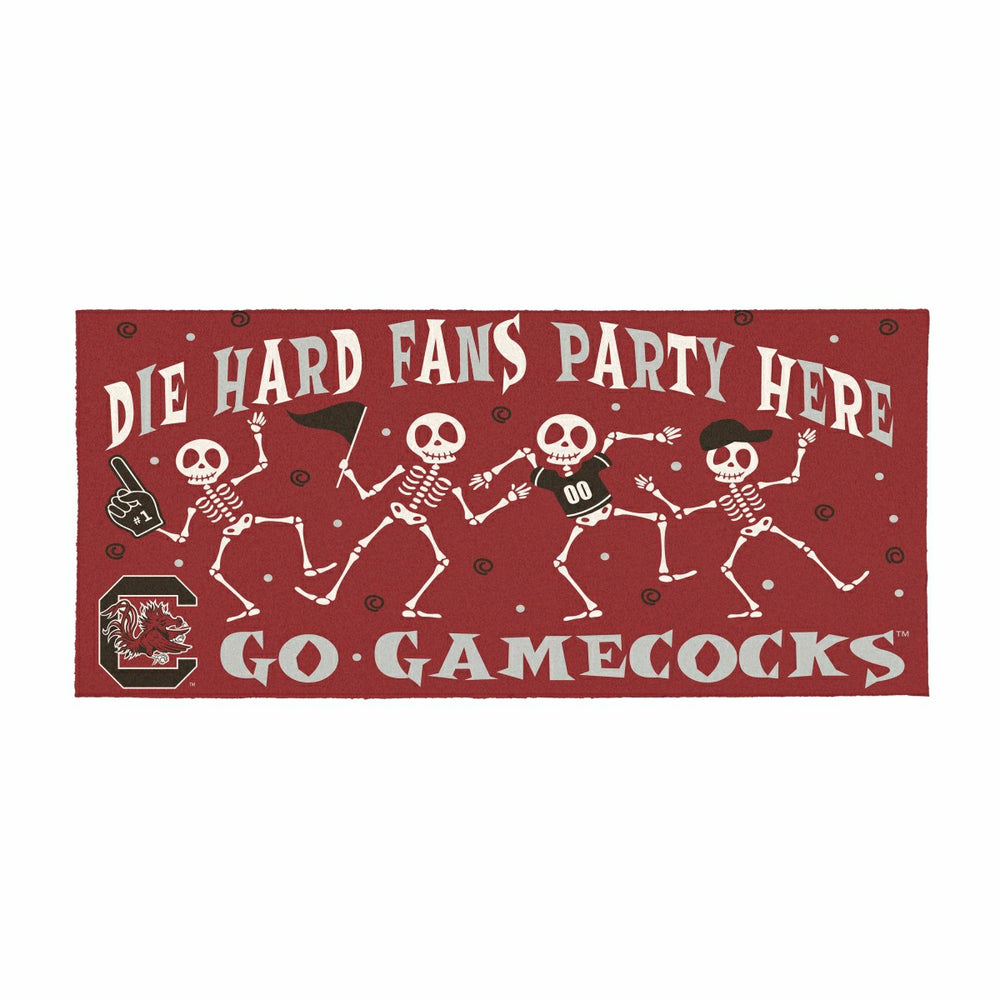 University of South Carolina Flocked Coir Halloween Sassafras Switch M, Collegiate