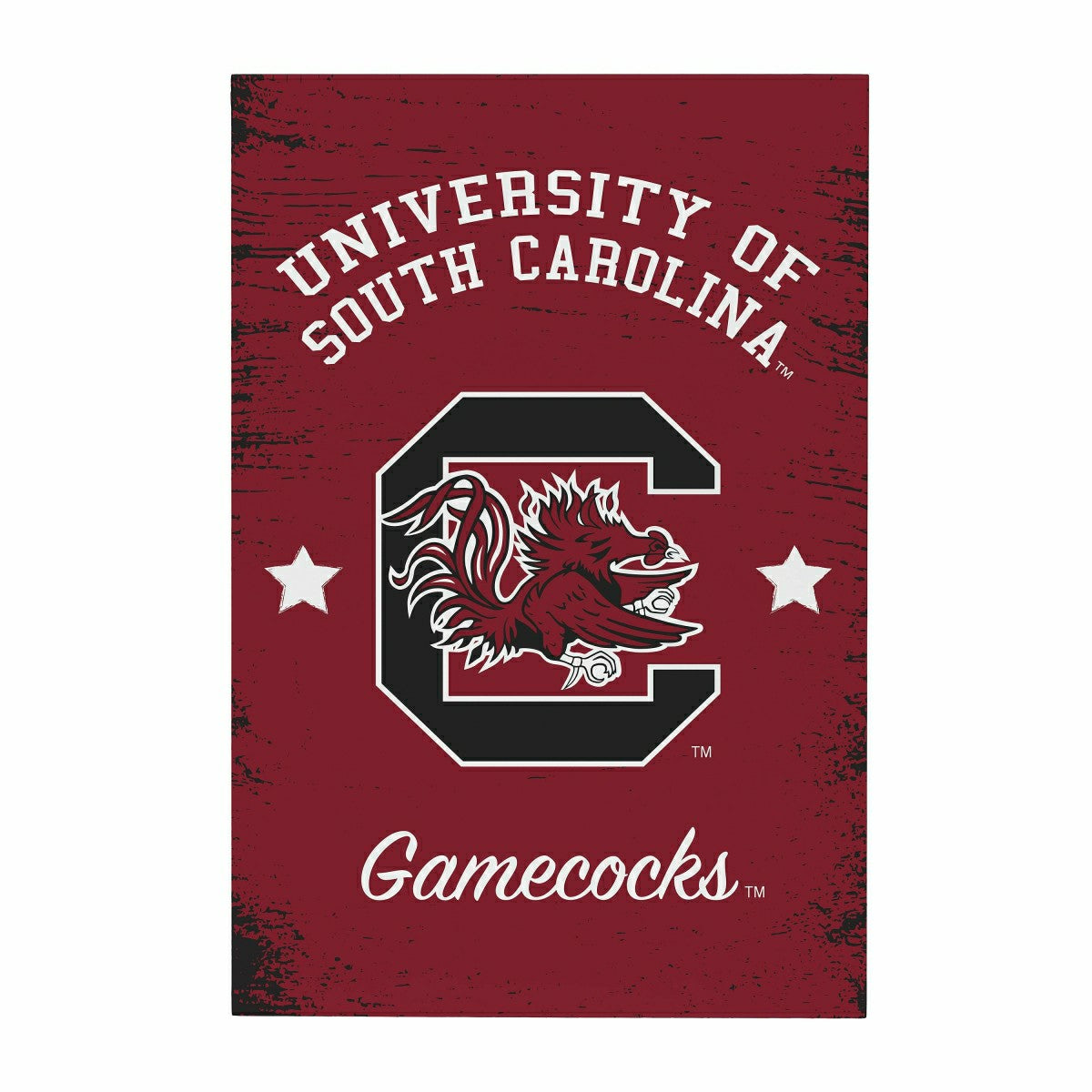 University of South Carolina Wood Wall Sign, 16x24, Collegiate, Home