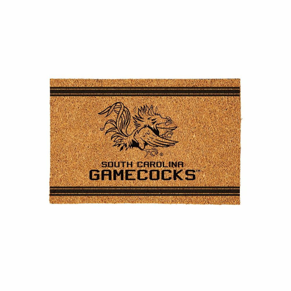 University of South Carolina Large One Color Coir Mat, 36"x24", Collegiate