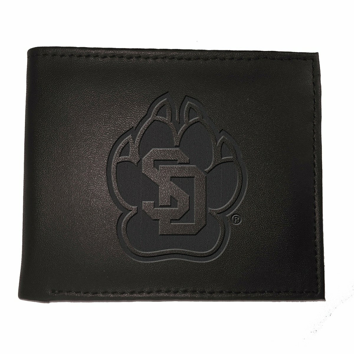 University of South Dakota, Bi-Fold Wallet, Black, Collegiate, Home