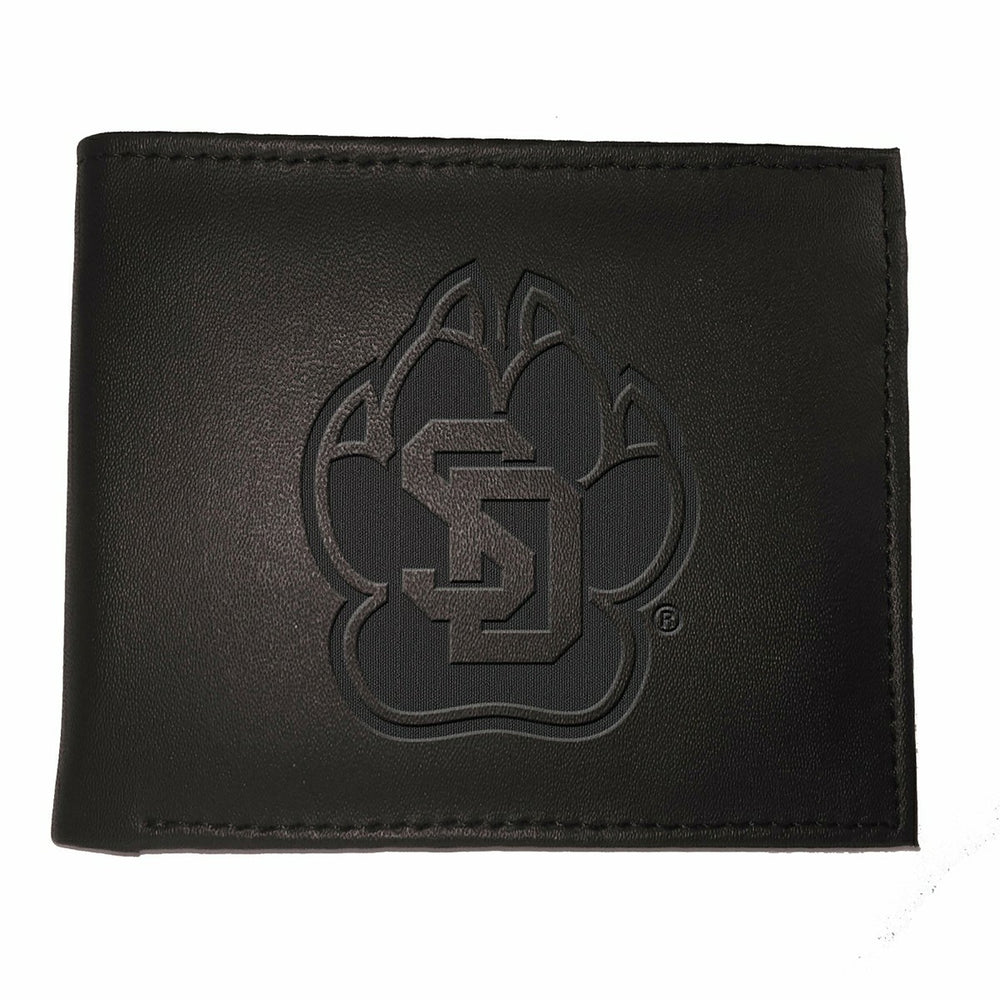 University of South Dakota, Bi-Fold Wallet, Black, Collegiate, Home
