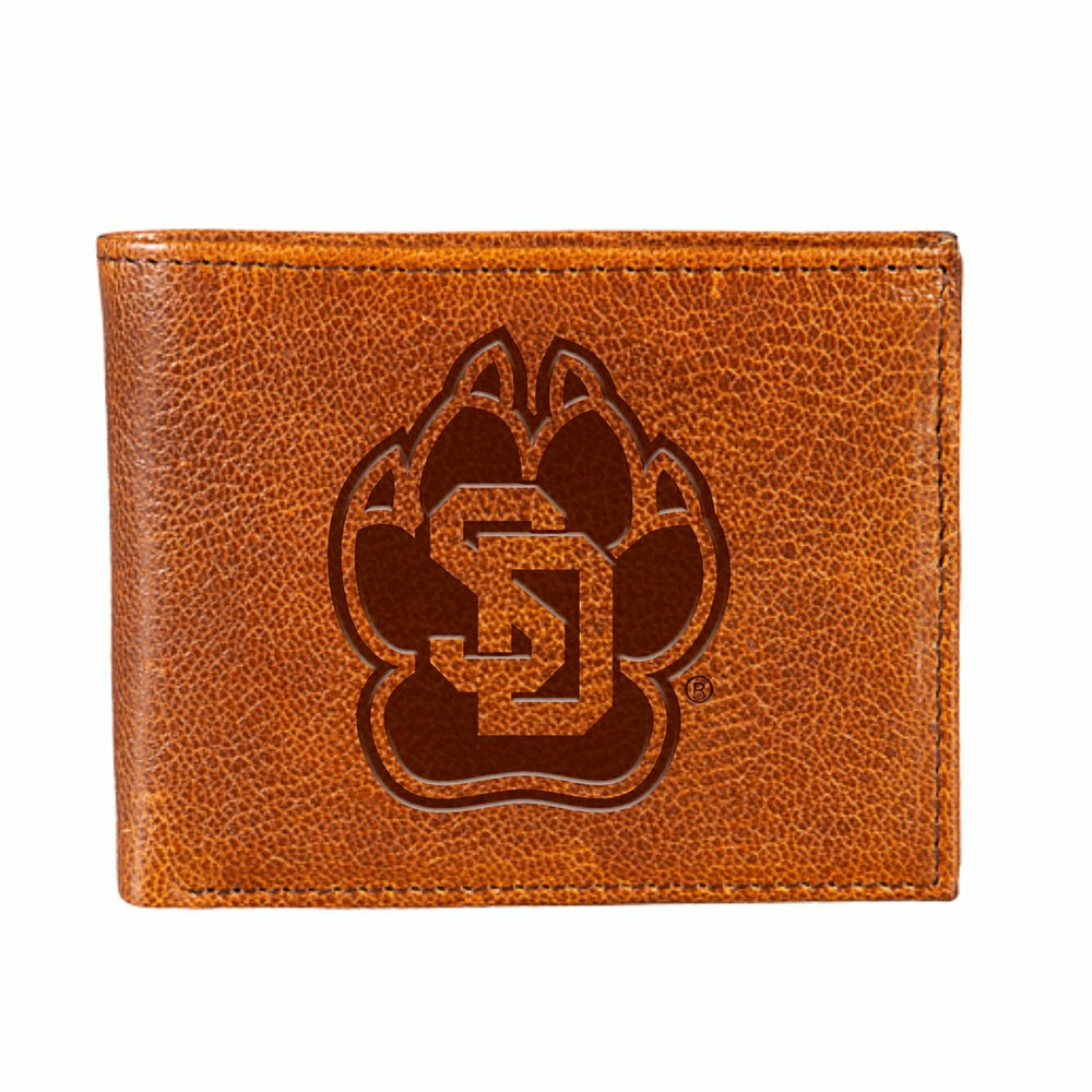 University of South Dakota, Embossed 100% Genuine Tumbled Leather Pass, Collegiate, Home