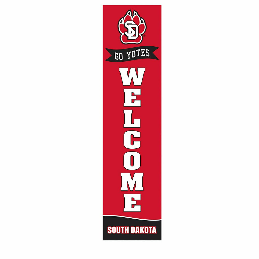 University of South Dakota Large Single Sided Leaner, 46", Collegiate, Home