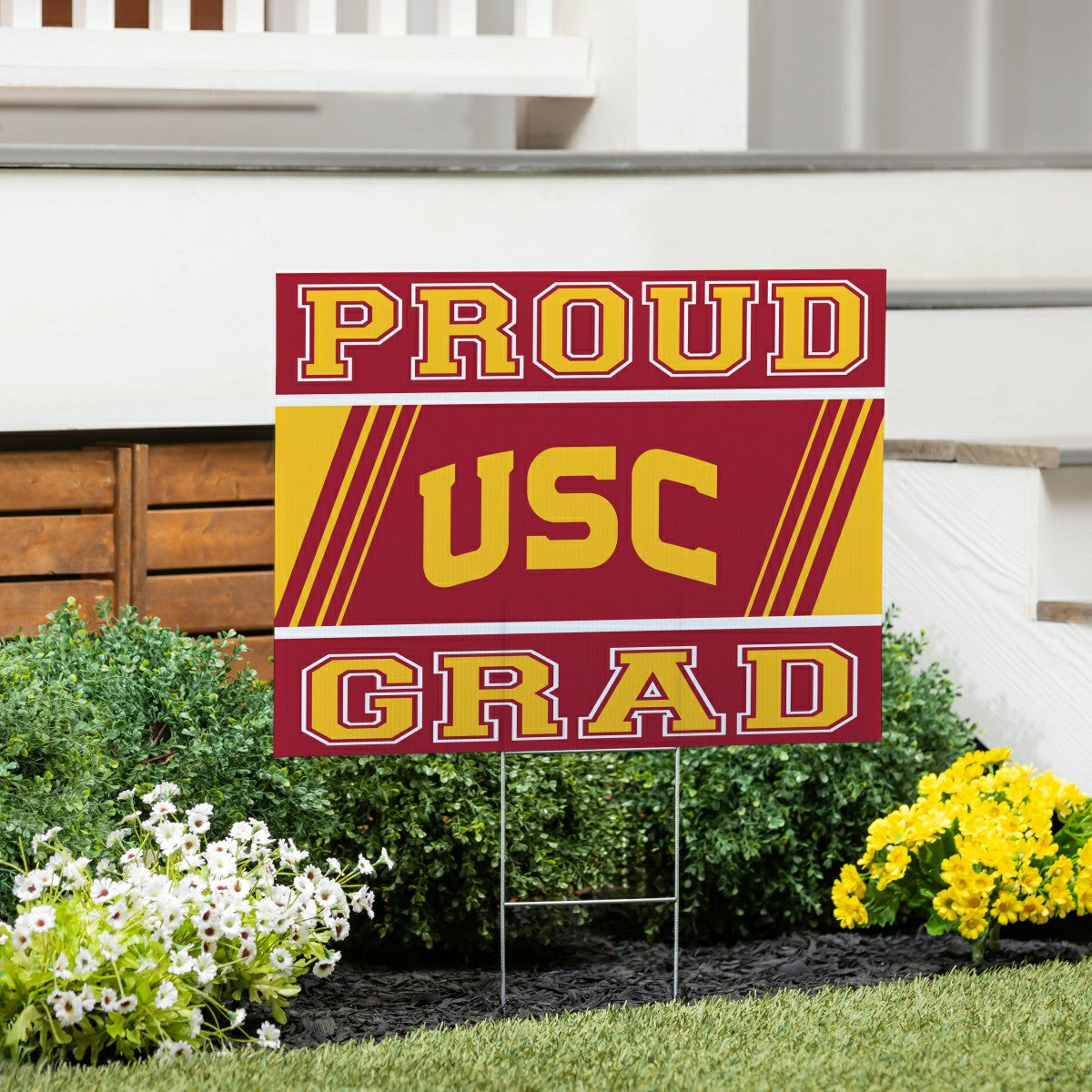 University of Southern California Coroplast Yard Sign Graduate, Collegiate, Home