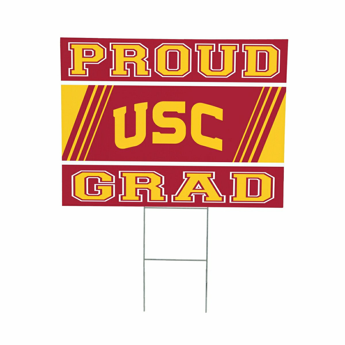 University of Southern California Coroplast Yard Sign Graduate, Collegiate, Home