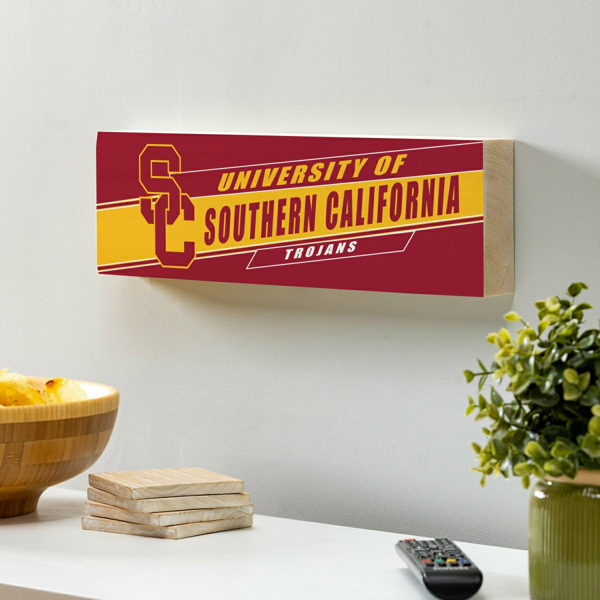 University of Southern California Mantle Sign, Down Home Fans, 5x18, Collegiate, Home