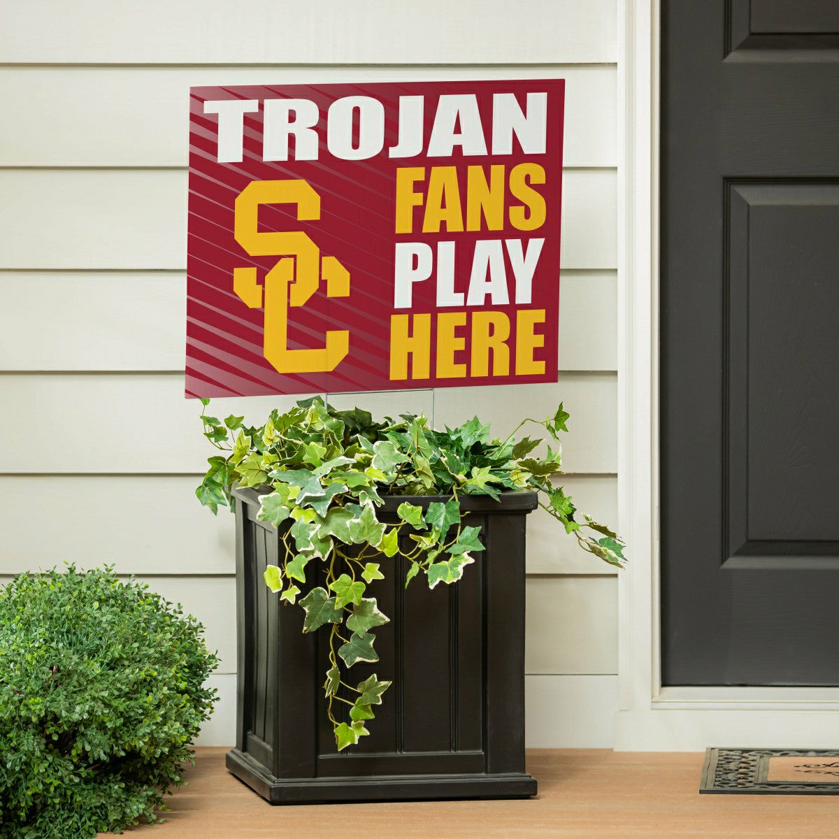 University of Southern California Coroplast Yard Sign "Fans Play Here", Collegiate, Home