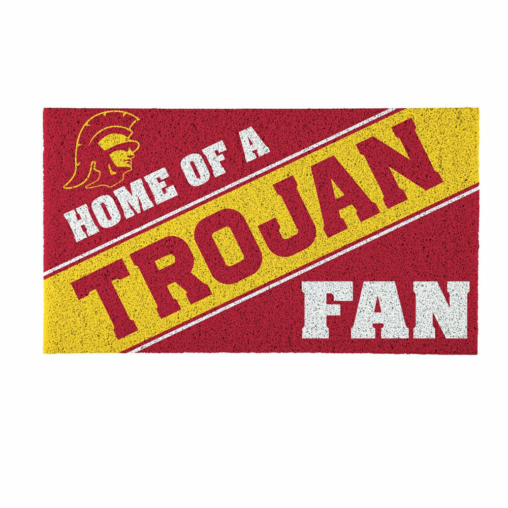 University of Southern California, PVC Mat COLOR, Home of a Fan, Collegiate