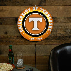 University of Tennessee, Metal Lite, Round, Collegiate