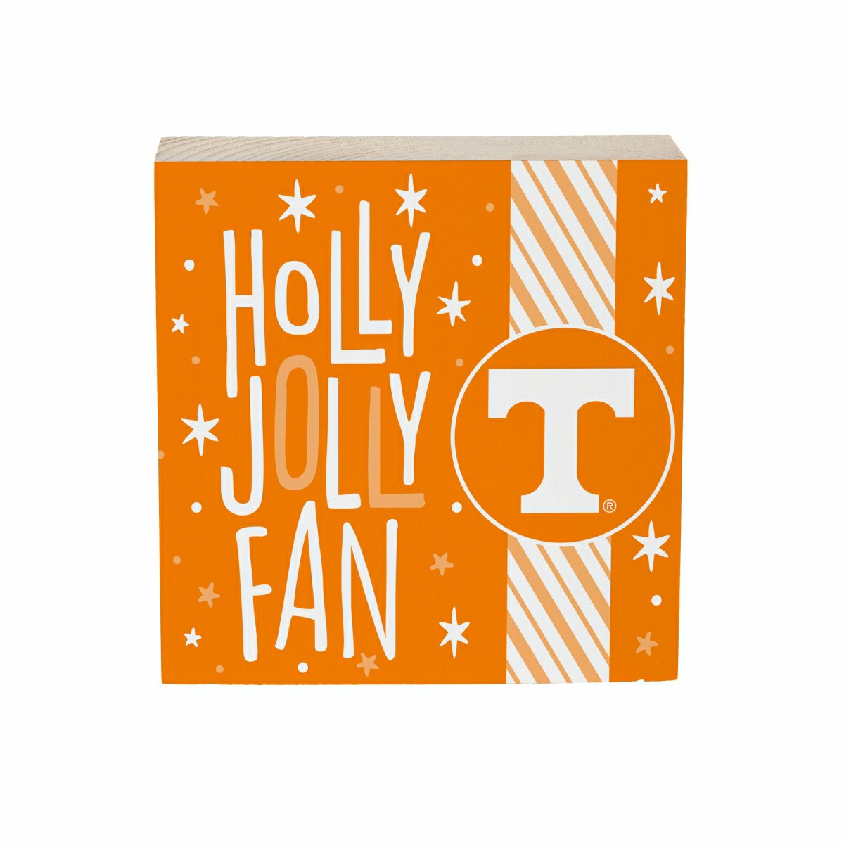 University of Tennessee Block, Holiday, 6x6, Collegiate, Home