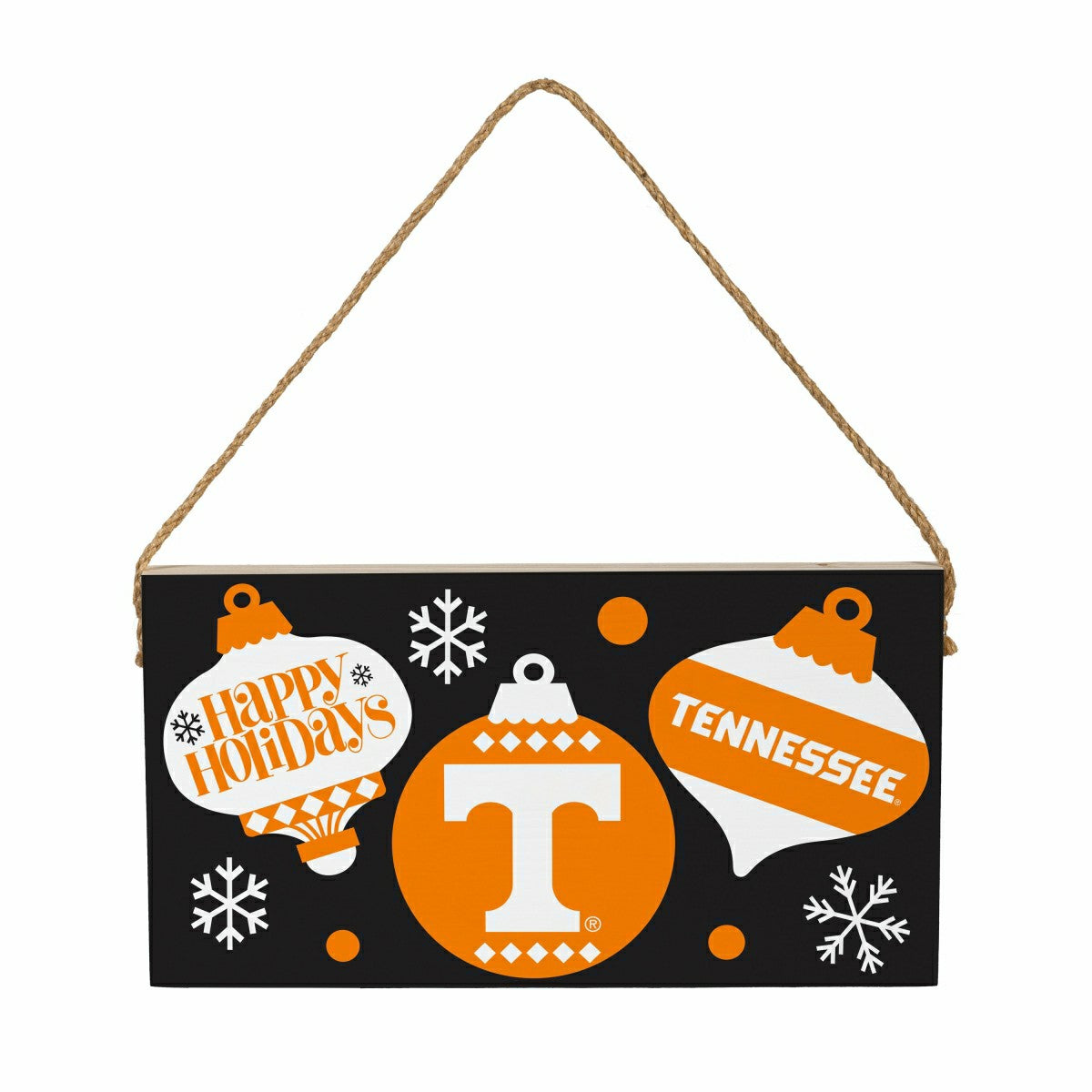 University of Tennessee Holiday Wood Wall Sign, 6x11, Collegiate, Home