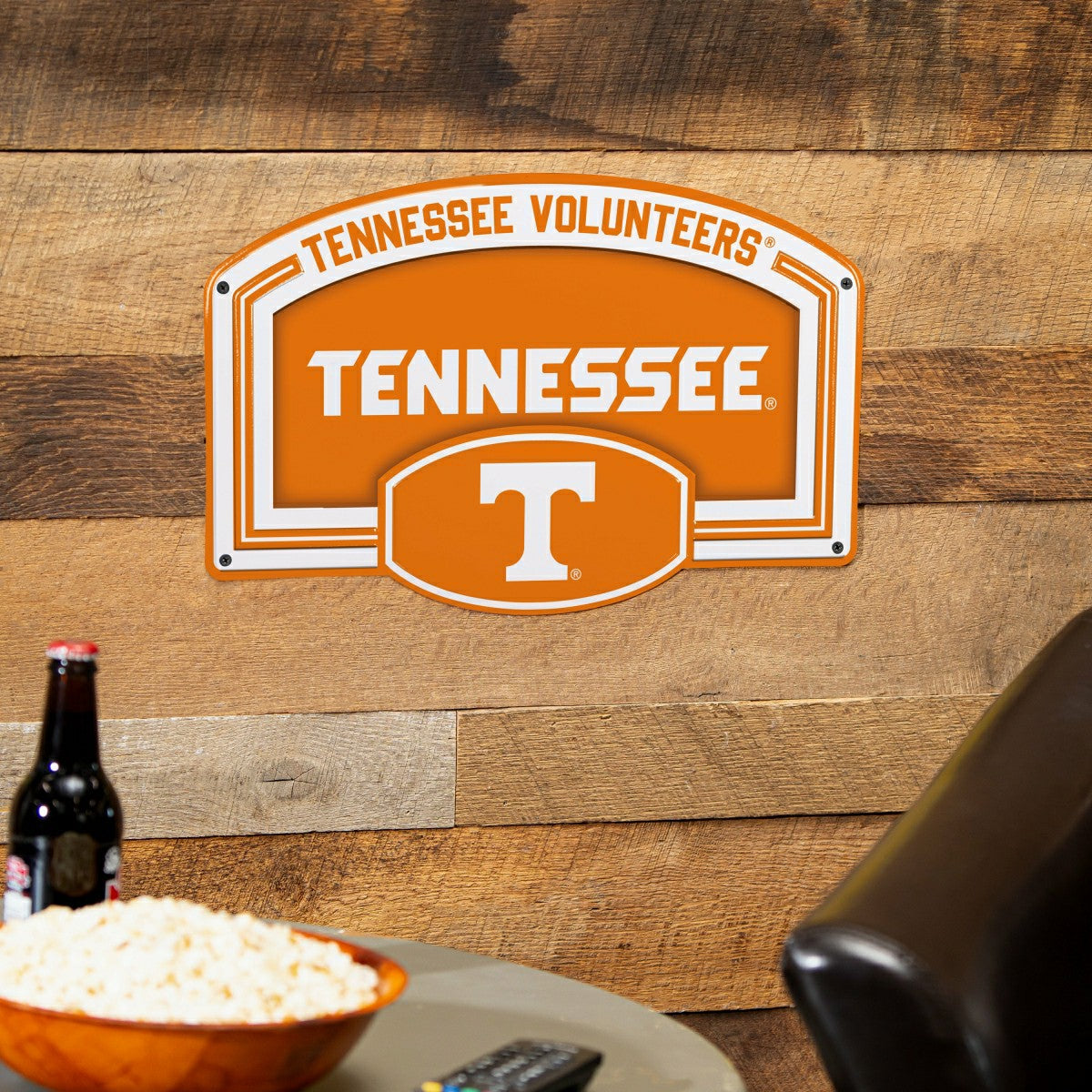 University of Tennessee USA Embossed Steel Wall Sign, 11" x 17", Collegiate, Home