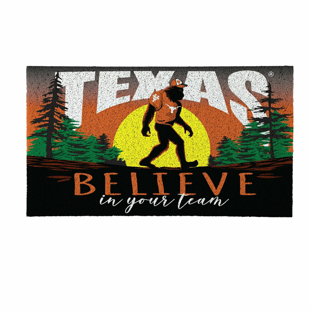 University of Texas Bigfoot PVC Mat, 28"x16", Collegiate