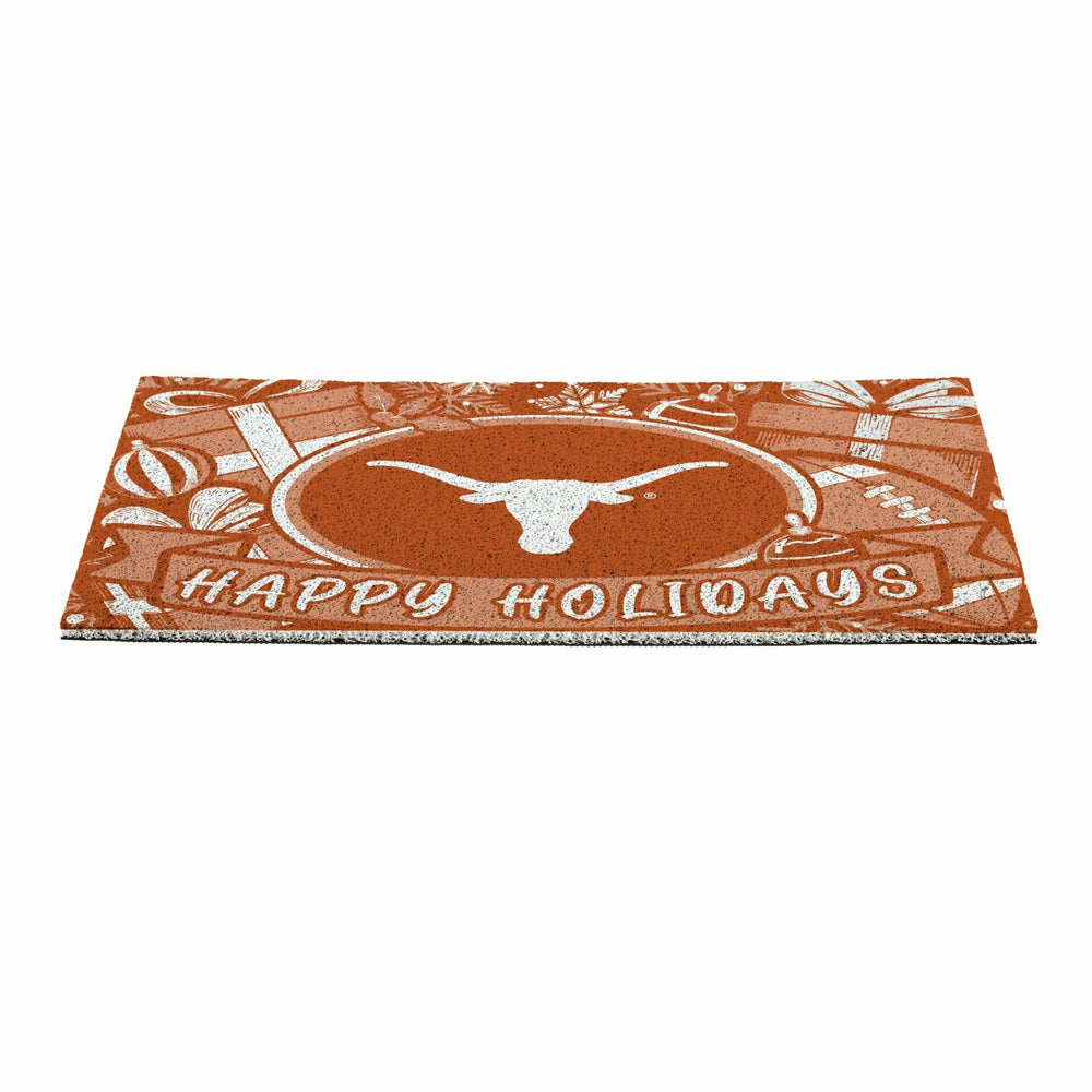 University of Texas Holiday PVC Mat, 28"x16", Collegiate
