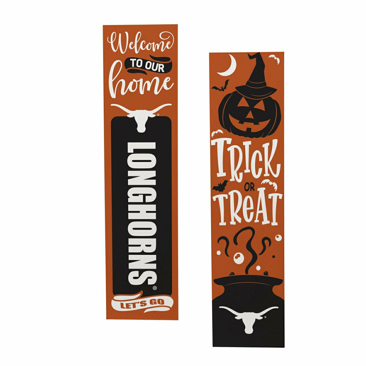 47" Double Sided Leaner, University of Texas, Halloween, Collegiate, Home