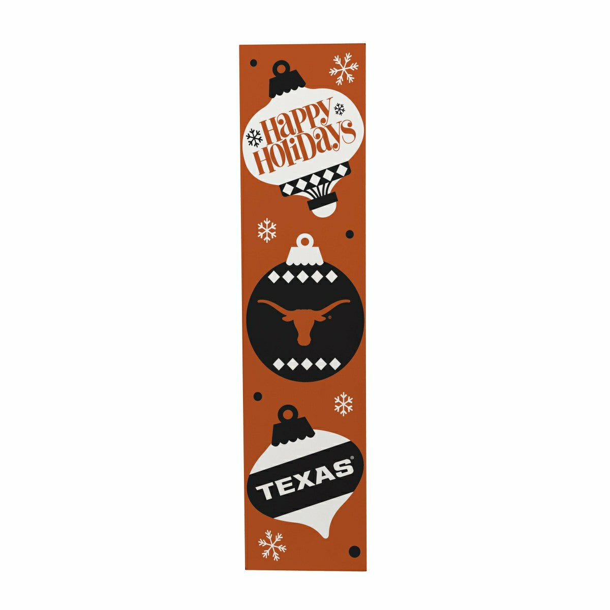 47" Double Sided Leaner, University of Texas, Christmas, Collegiate, Home
