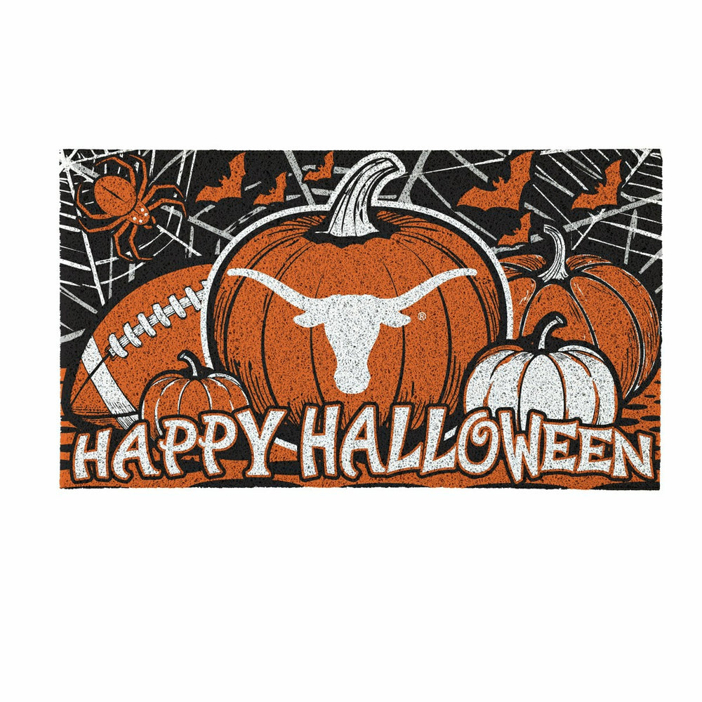 University of Texas Halloween PVC Mat, 28"x16", Collegiate