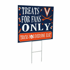 University of Virginia Yard Sign, Halloween Treats for Fans, Collegiate, Home