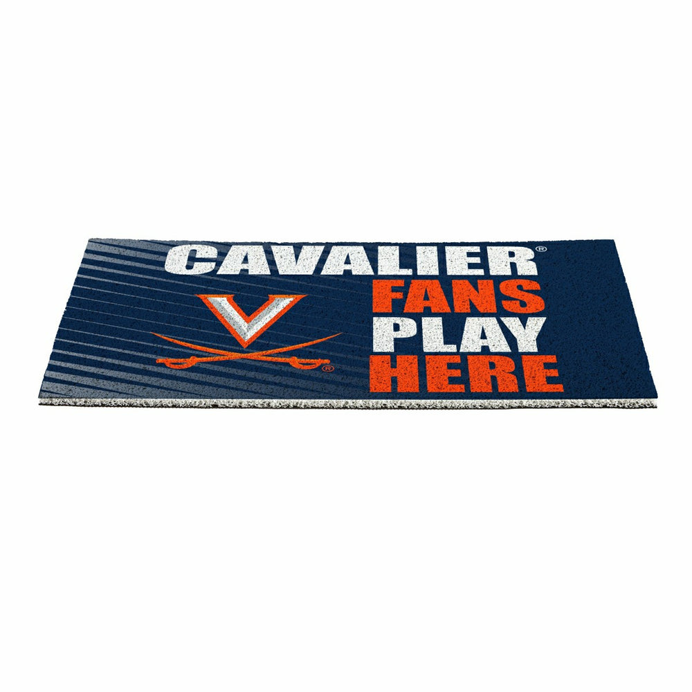 University of Virginia Fan Mat, 28"x16", Collegiate