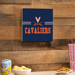 University of Virginia Wood Wall Sign, 12x12, Collegiate, Home