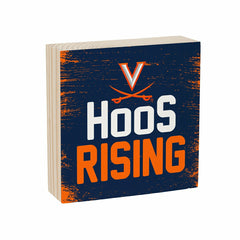 University of Virginia Plock, Down Home Fans, 6x6, Collegiate, Home
