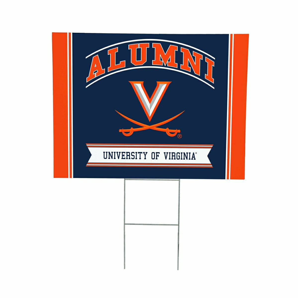 University of Virginia Coroplast Yard Sign Alumni, Collegiate, Home