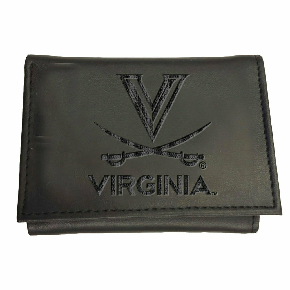 University of Virginia, Tri-Fold Wallet, Black, Collegiate, Home