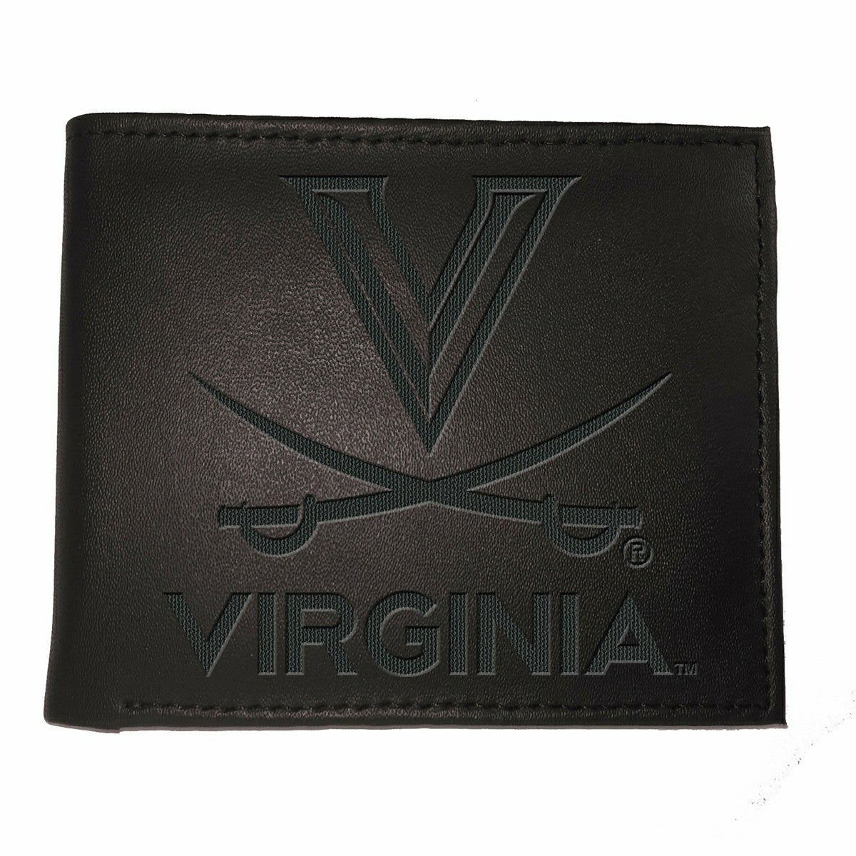 University of Virginia, Bi-Fold Wallet, Black, Collegiate, Home