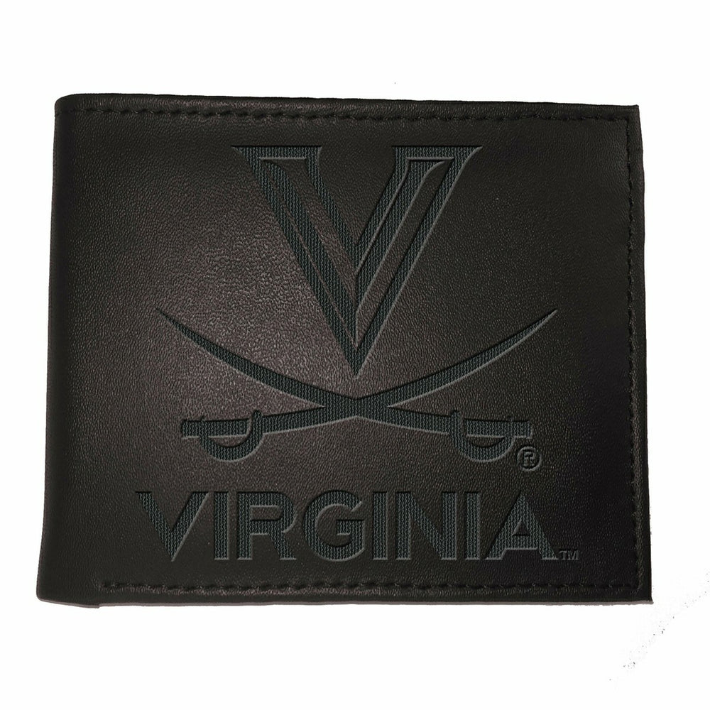 University of Virginia, Bi-Fold Wallet, Black, Collegiate, Home