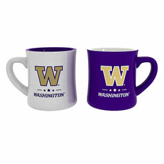 University of Washington 10oz Ceramic Cup Set, 2pc, Collegiate, Home
