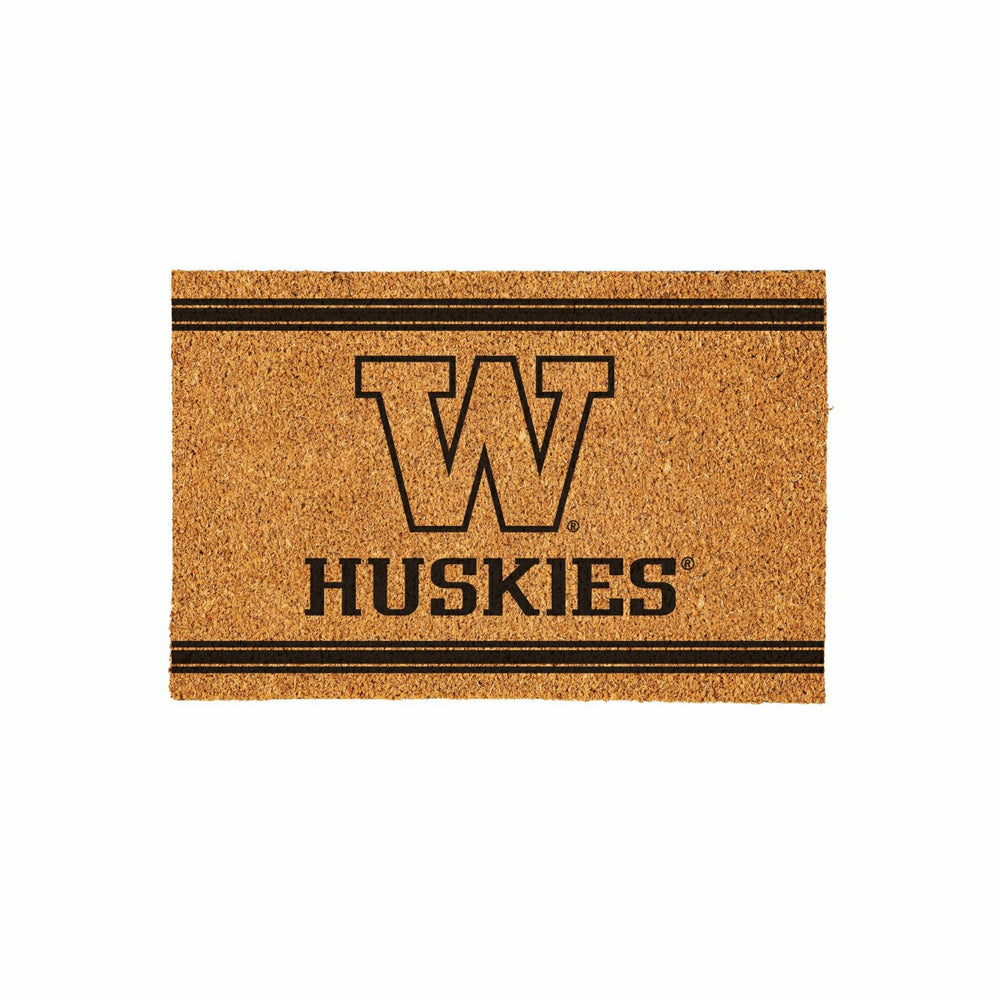 University of Washington Large One Color Coir Mat, 36"x24", Collegiate