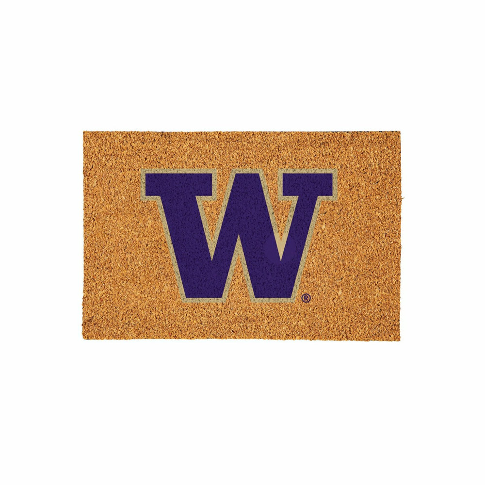 University of Washington Large Full Color Coir Mat, 36"x24", Collegiate