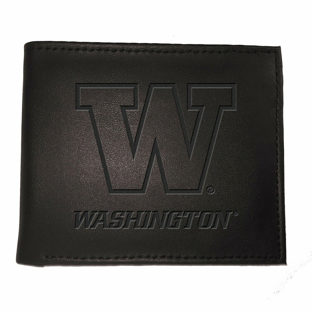 University of Washington, Bi-Fold Wallet, Black, Collegiate, Home