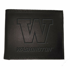 University of Washington, Bi-Fold Wallet, Black, Collegiate, Home