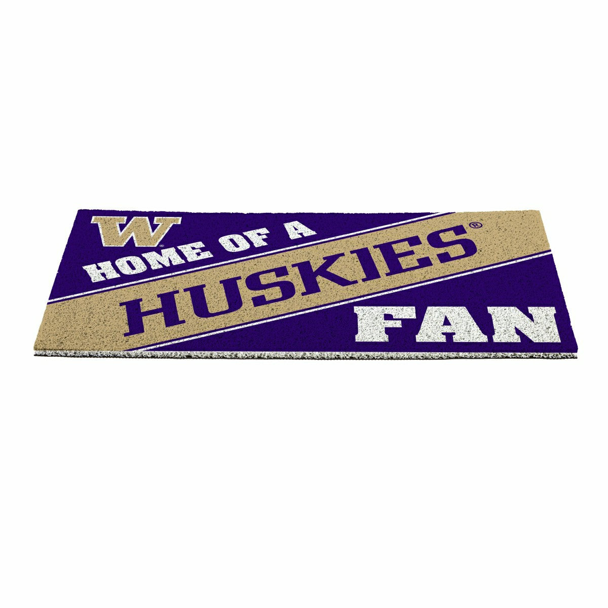 University of Washington, PVC Mat COLOR, Home of a Fan, Collegiate