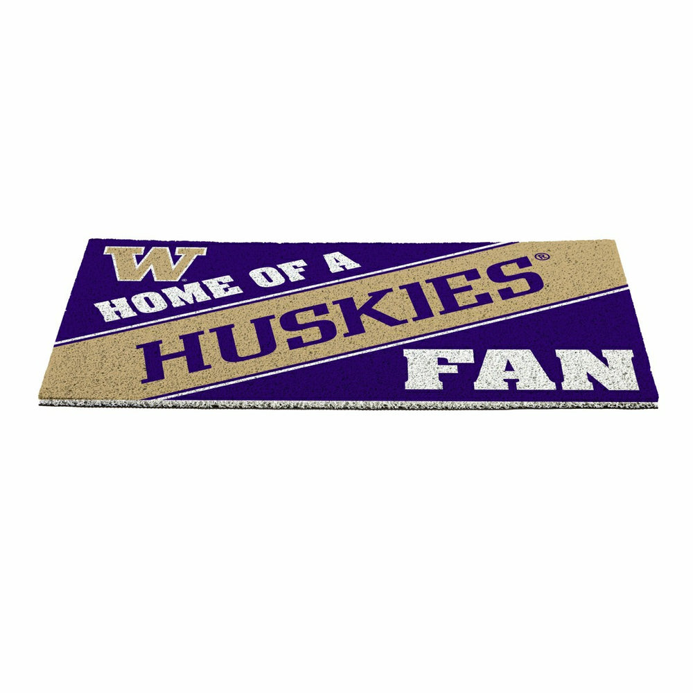 University of Washington, PVC Mat COLOR, Home of a Fan, Collegiate