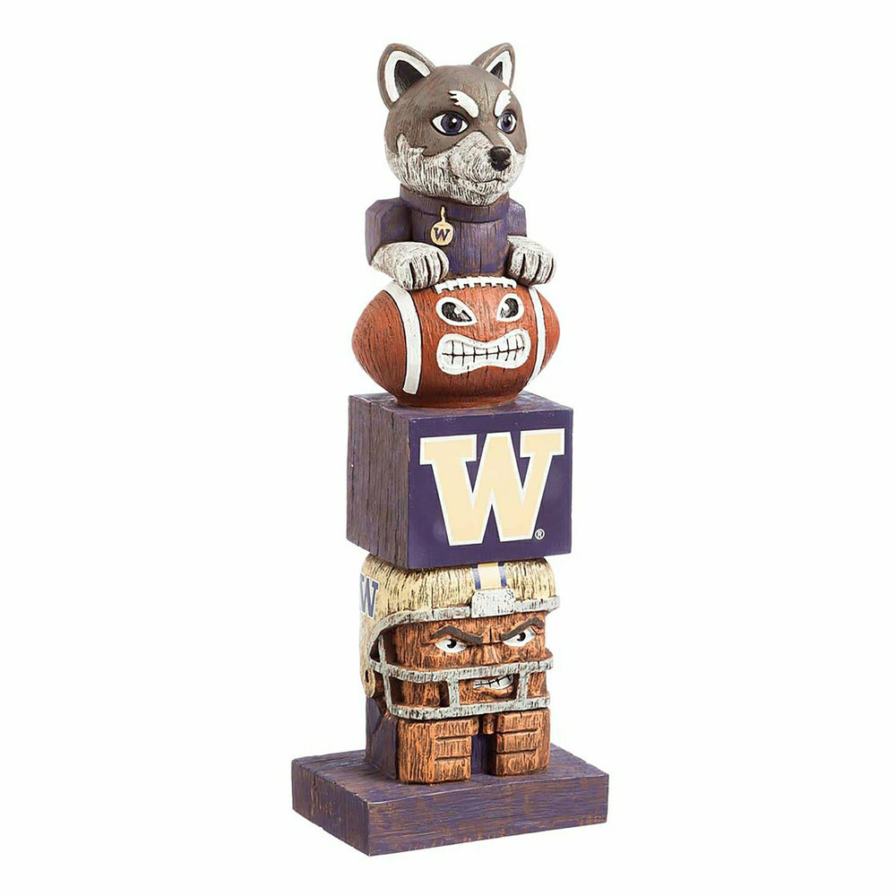 University of Washington Tiki Team Totem Garden Statue, Collegiate, Home