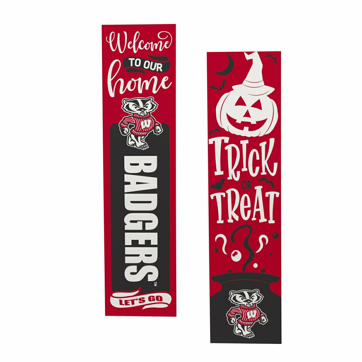 47" Double Sided Leaner, University of Wisconsin-Madison, Halloween, Collegiate, Home