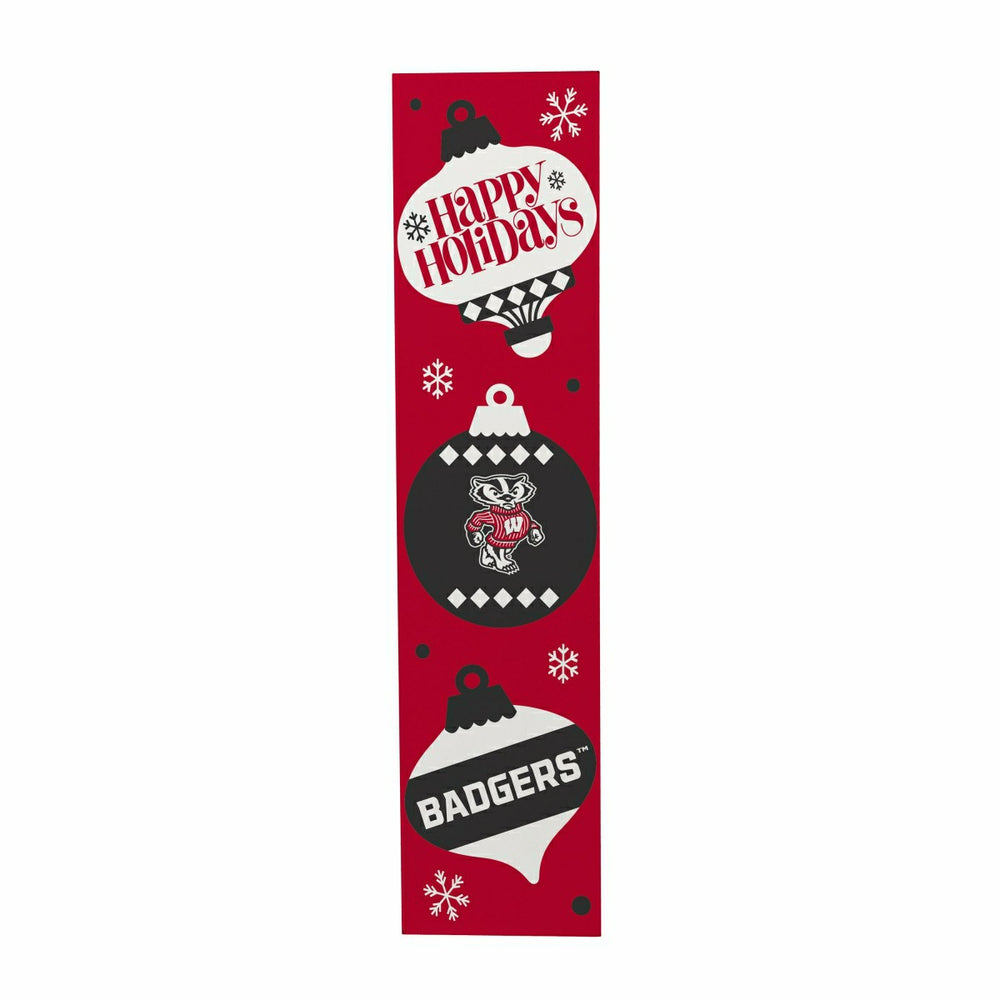 47" Double Sided Leaner, University of Wisconsin-Madison, Christmas, Collegiate, Home