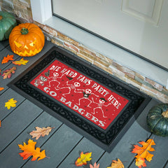 University of Wisconsin-Madison Flocked Coir Halloween Sassafras Switc, Collegiate