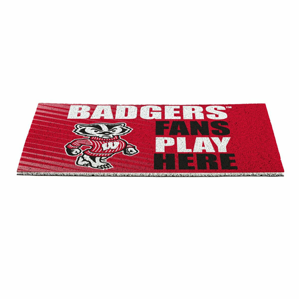 University of Wisconsin-Madison Fan Mat, 28"x16", Collegiate