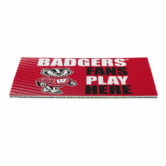 University of Wisconsin-Madison Fan Mat, 28"x16", Collegiate