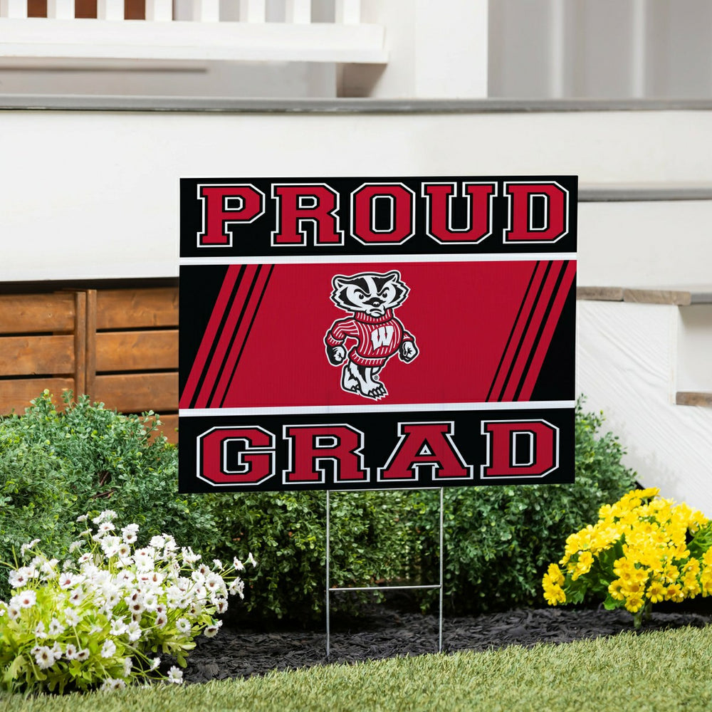 University of Wisconsin-Madison Coroplast Yard Sign Graduate, Collegiate, Home